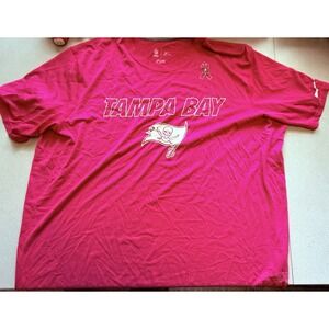 Nike Dri-Fit NFL Tampa Bay Buccaneers Pink T-Shirt Breast Cancer Awareness 3XL